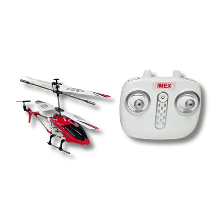 IMEX Shark 3 Channel 2.4Ghz Gyro RC Helicopter - Red 1200R
