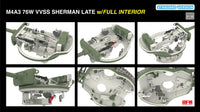 1/35 Ryefield Models M4A3 Sherman 76W VVSS Late w/Interior Standard Version 5135