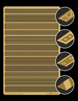 Green Strawberry Ornamental stripes - universal Vol.IV BWG004-4