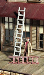 O Banta Modelworks Wood Ladder Set (5 Each) #719
