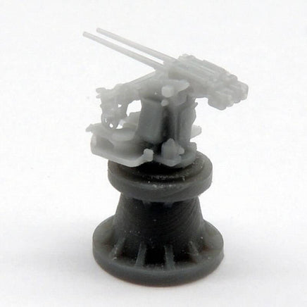 1/350 Black Cat Models 3.7cm Flak SK C30 Twin on Dopp Mount with Shield (X4) AC350068b
