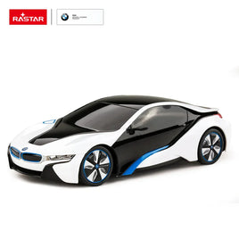 1/24 Rastar Exotic R/C BMW I8 - White 48400W