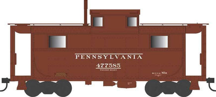 HO Bowser N5 Caboose PRR N5B Early Western Region Road #477585 - 43375 - MPM Hobbies