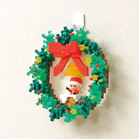 Nanoblock Christmas Wreath 22159