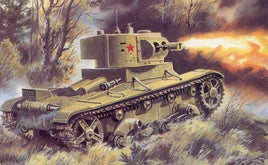 1/72 Uni Model Soviet Flame-Throwing Tank OT-130 219