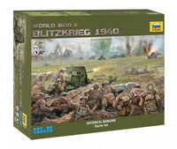 Zvezda World War II Blitzkrieg 1940 Board Game 6192