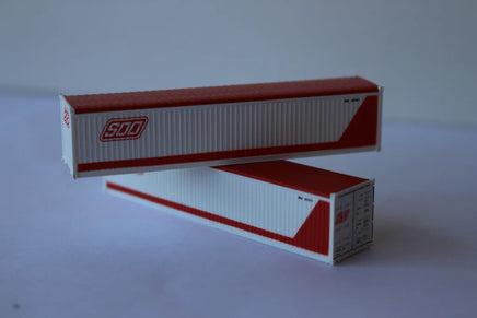 N JTC Model 40' Canvas/Open Top Container SOOLIN