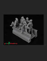 Green Strawberry Combo Pack Hangar Transporter with Crew FP07