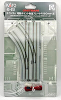 N Kato Unitram Street Track R180mm Left Electric Turnout 40-212