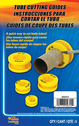 Estes Rockets Tube Cutting Guides 002315