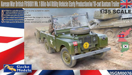 1/35 Gecko Models Korean War British FV18001 Mk. 1 80in 4x4 Utility Vehicle (Early Production) 35GM0076