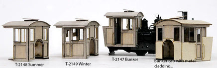 Banta Modelworks Summer Wood Cab for Bachmann Trench Loco #T2148