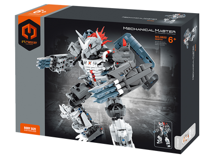 Mechanical Master Building Block Mecha - Gray (965 pcs) 6822