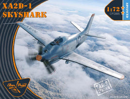 1/72 Clear Prop XA2D1 Skyshark Early Version Attack Aircraft 72005