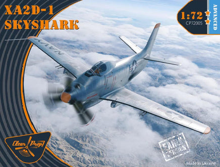 1/72 Clear Prop XA2D1 Skyshark Early Version Attack Aircraft 72005