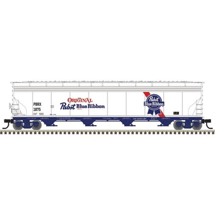 N Atlas ACF 5748 4-Bay Covered Hopper Pabst Blue Ribbon #1881 - 50006992