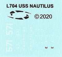 1/300 Atlantis Models USS Nautilus Submarine 750
