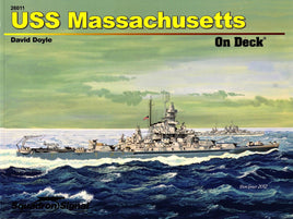 Squadron Signal USS Massachusetts BB-59 On Deck 26011