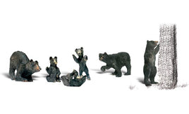 O Woodland Scenic Accents Black Bears A2737