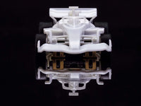 AFX Mega G+ Formula F1 White Paintable Unpainted HO Slot Car 22089