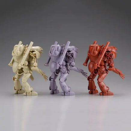 Kaiyodo Humanoid Groserhund Set of 3 Model Kit AP023