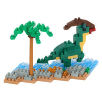Nanoblock Waterside Parasaurolophus Dinosaurs 22384