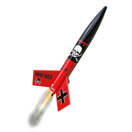 Estes Rockets Mini Der Red Max Launch Set 002445