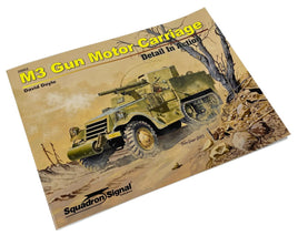 Squadron Signal M3 Gun Motor Carriage Detail In Action 39002