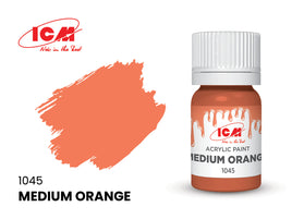 ICM Acrylic Paint Medium Orange (12 ml) 1045