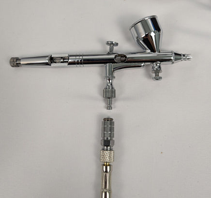 Vigiart HS-117 quick disconnect package showing 1/8 BSP airbrush fitting, product code 434, universal compatibility
