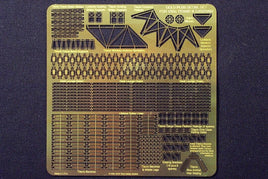 1/350 Gold Medal Gold PLUS TITANIC/LUSITANIA DETAIL SET (Deck chairs benches girders etc.) 350-15