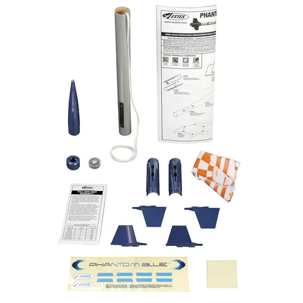 Estes Rockets Phantom Blue 2483 - MPM Hobbies
