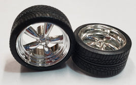 Pegasus “T’s” Chrome Rims with Tires 1274