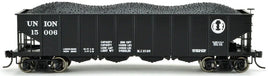 HO Bowser H21 Hopper Car Union H21A 4-Bay Clamshell Road #15022 - 43062