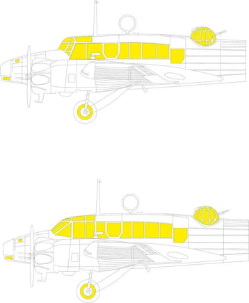 1/48 Eduard Paint Mask for AIRFIX Anson Mk.I EX917