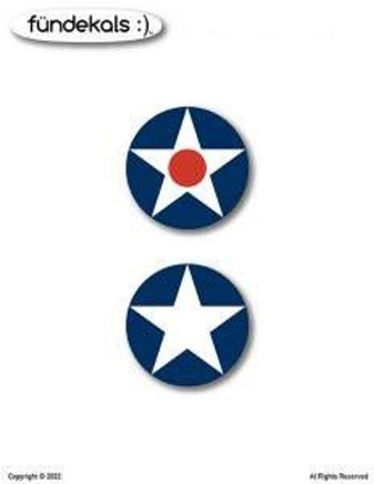 1/48 Fundekals STARS NO BAR 1942-1943 48036