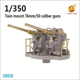 1/350 Veryfire American Ship Mk.33 76mm Anti-Aircraft Gun (6 Sets) USS18