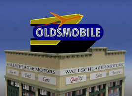 O/HO Miller Engineering Large Oldsmobile Rocket Billboard 88-2801 - MPM Hobbies
