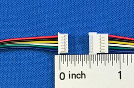 NCE 4 Pack of 6 Pin Wiring Harness Sets 0311