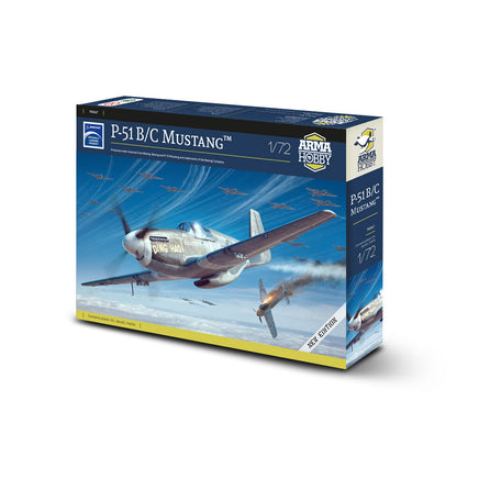 
1/72 Arma Hobby P-51 B/C Mustang 70067
