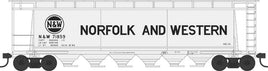 N Bowser Cylindrical Hopper N&W Road #71884 - 38154