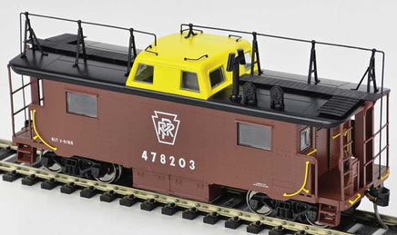 HO Bowser N8 Caboose PRR Plain Keystone w/Trainphone Road #478203 - 43414