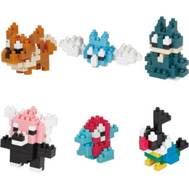 Nanoblock Pokemon (Normal Type) Set 1 Box of 6 22362