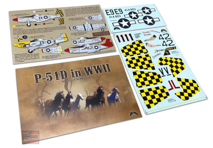 1/32 Zotz Decals P-51D Mustangs in WWII Part 2 32038