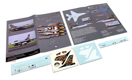 1/72 Zotz Decals F-16 Falcon Dutch NATO Tiger 50 Year Anniversary 72022
