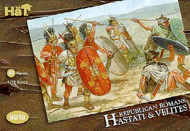 1/72 Hat Industries Republican Roman Hastati & Velites 8018