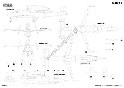 Kagero Publishing The Heinkel He 162 Salamander Book 07135