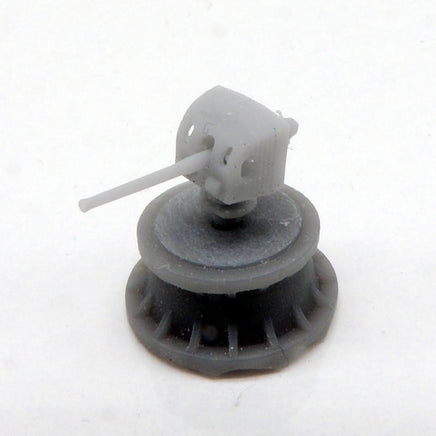 1/350 Black Cat Models 4In./50 Cal Gun on Semi Enclosed Mount (X4) AC350104