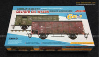 1/35 Sabre Model German Railway COVERED G10 WAGON (6N in 1) 35A01