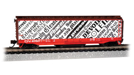 N Bachmann Track-Cleaning 50' Plug-Door Boxcar - Canadian National #401527 - 16372